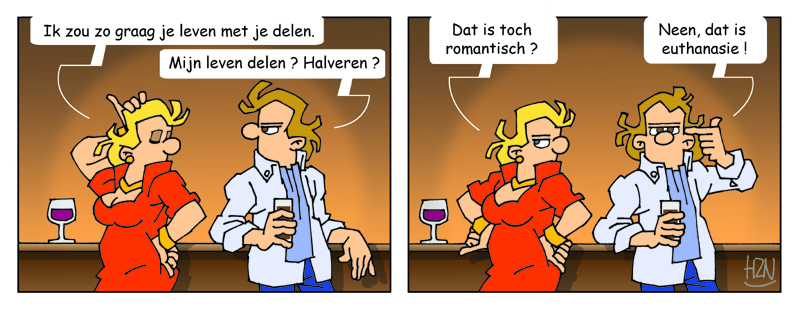 Mannen & Madammen - getekend door Wim Haazen