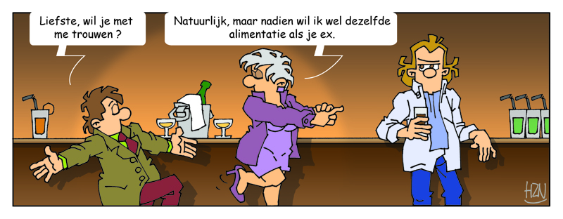 Mannen & Madammen - getekend door Wim Haazen