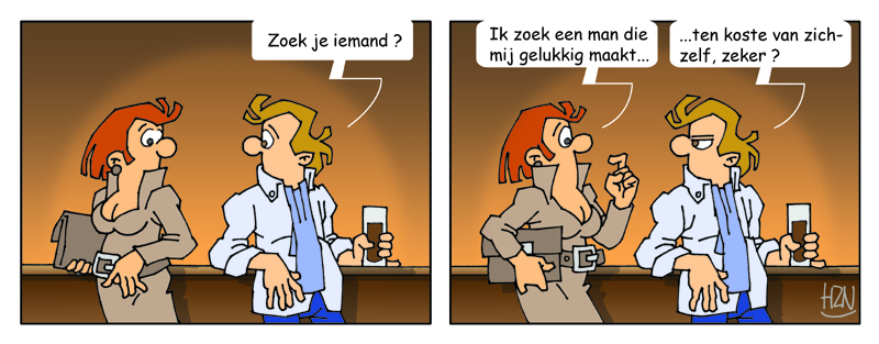 Mannen & Madammen - getekend door Wim Haazen