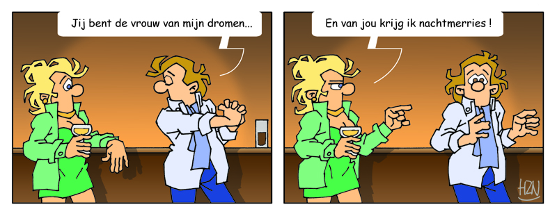 Mannen & Madammen - getekend door Wim Haazen