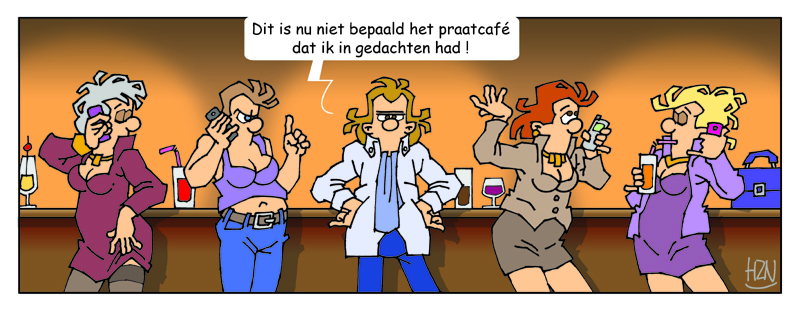 Mannen & Madammen - getekend door Wim Haazen