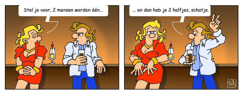 Mannen & Madammen - getekend door Wim Haazen