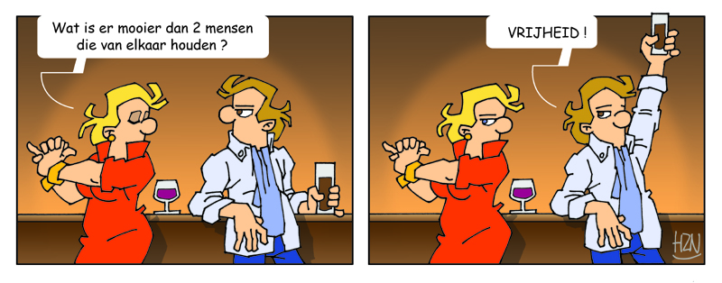 Mannen & Madammen - getekend door Wim Haazen