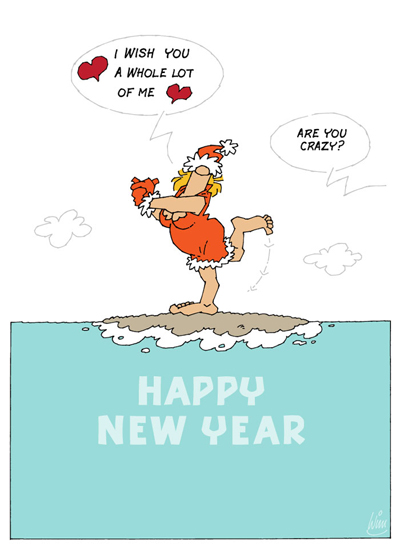 Zee, Zus & Zo - created by Wim Haazen - Happy New Year